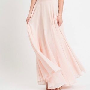 Morning Lavender Amelia Full-Length Maxi Skirt (S)